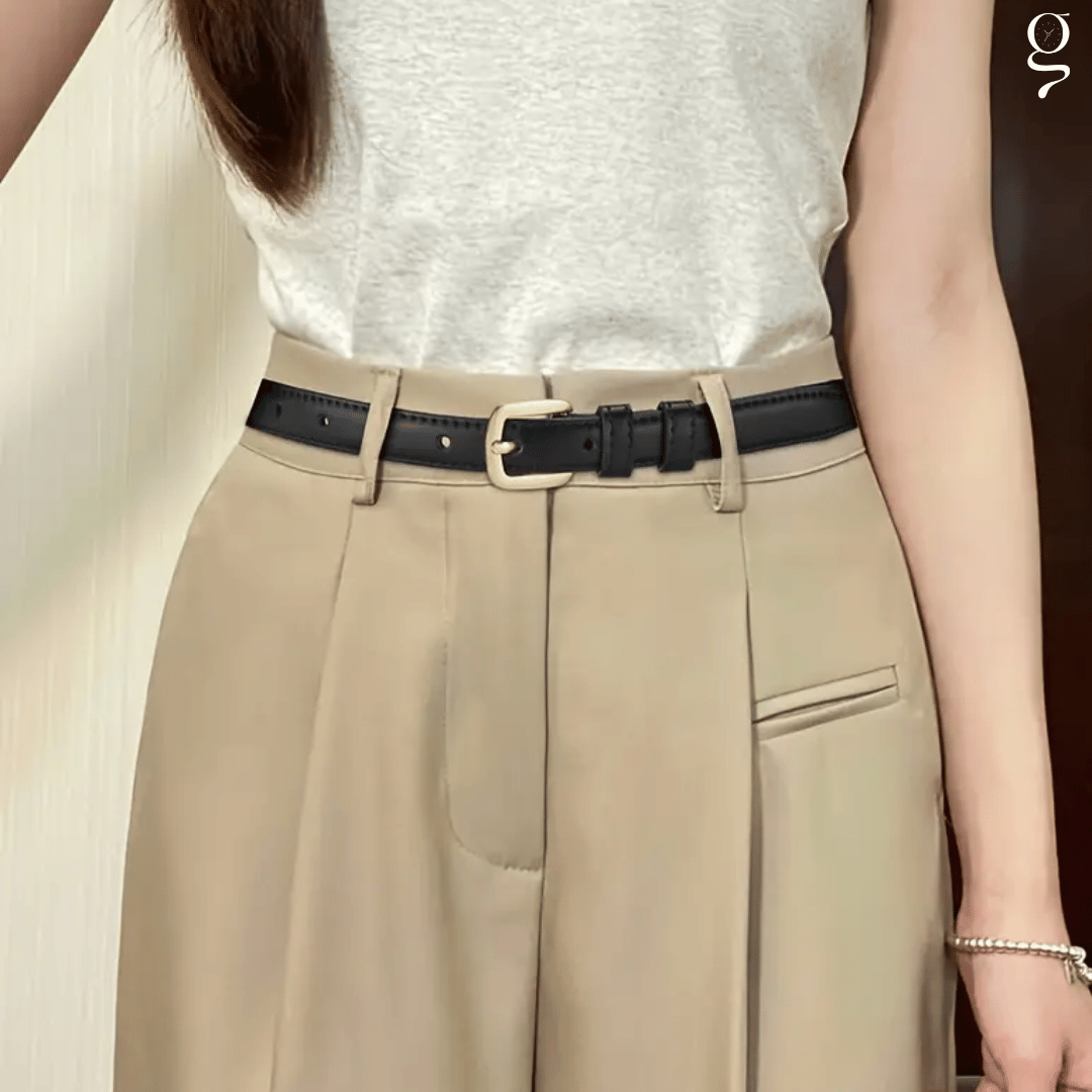 Cinto Feminino Fino Meia Lua