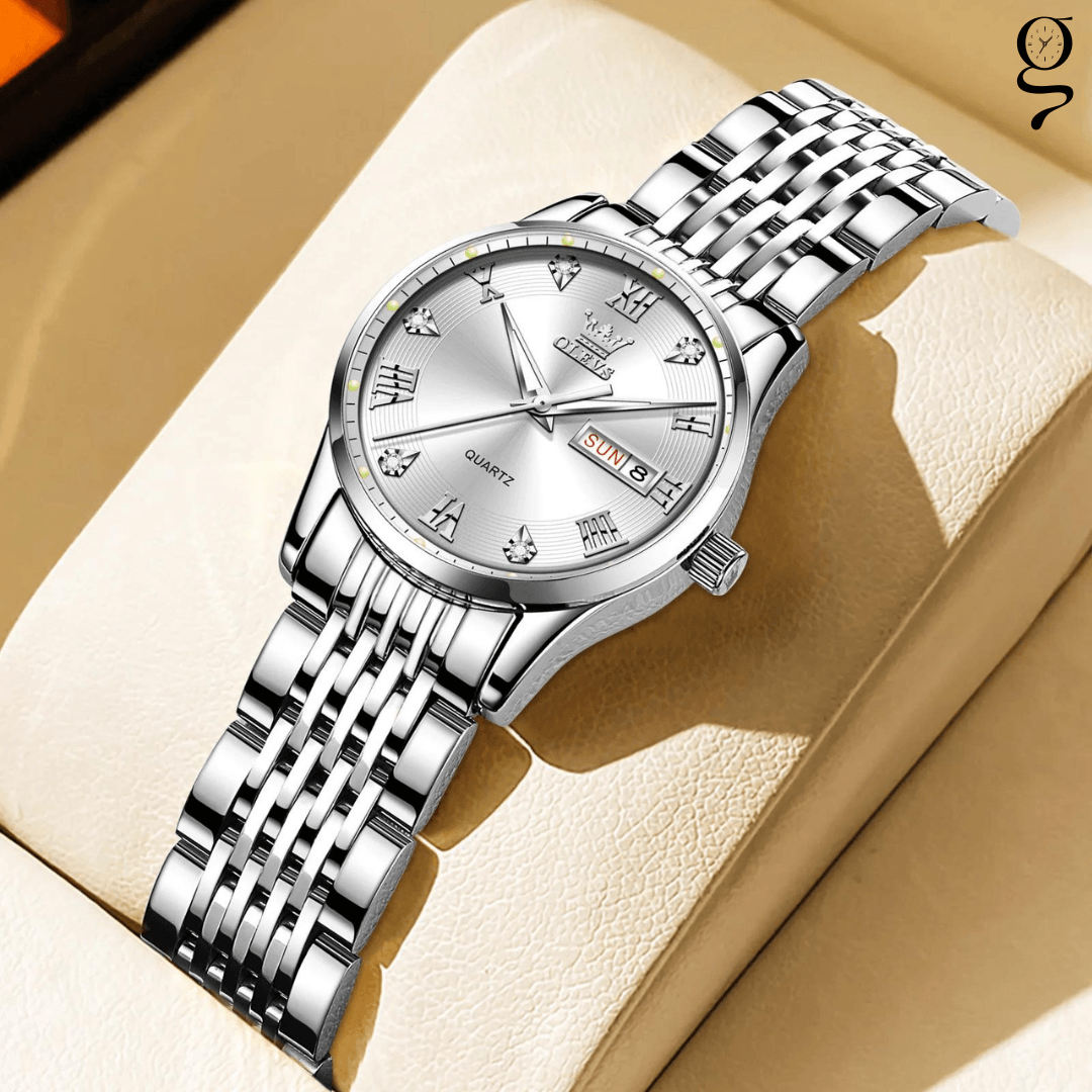 Relógio Feminino Redondo Lucerna - Lume Grace