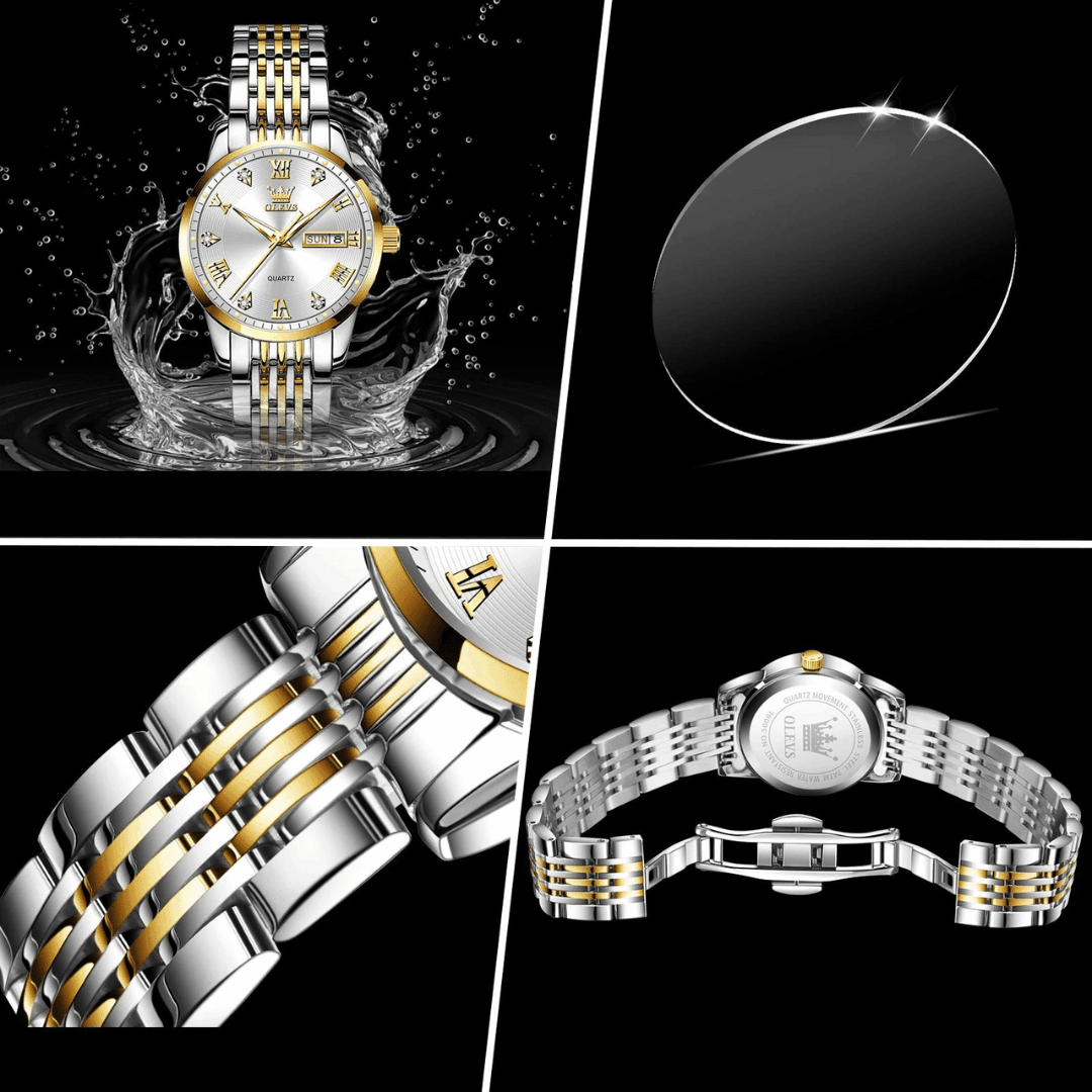 Relógio Feminino Redondo Lucerna - Lume Grace