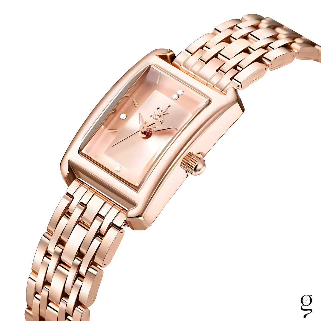 Relógio Minimalista Aurore Rosé