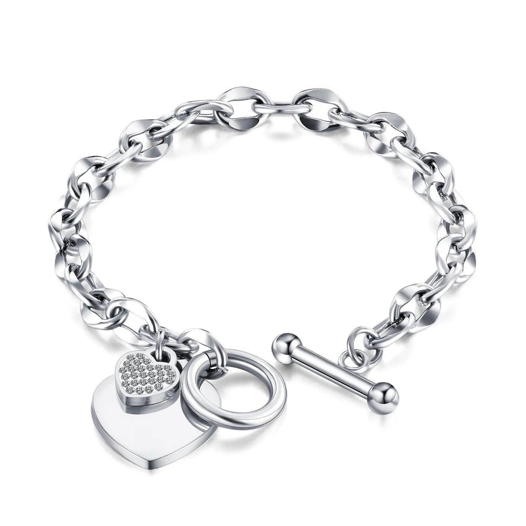Pulseira com Coração - Lume Grace