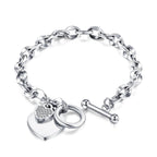 Pulseira com Coração - Lume Grace