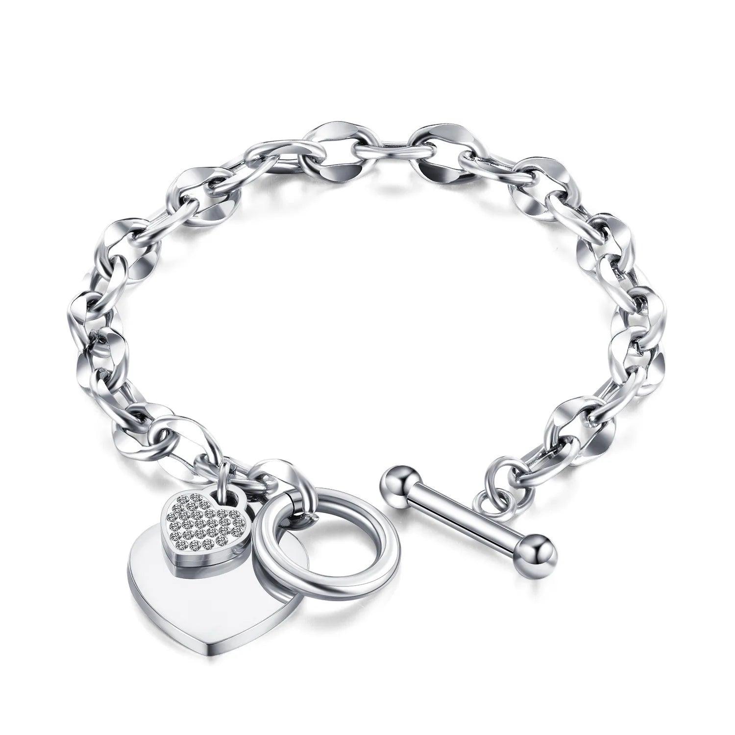 Pulseira com Coração - Lume Grace