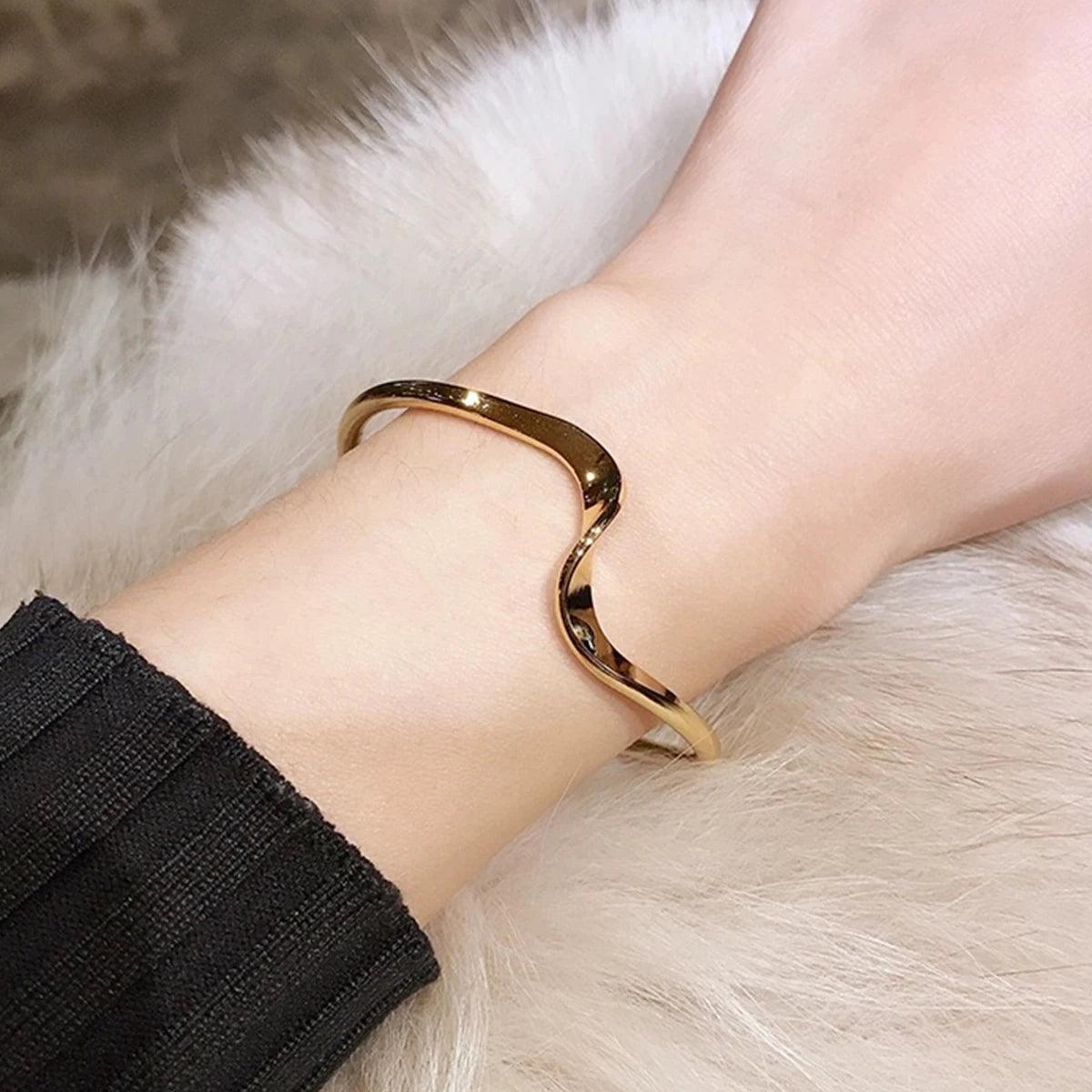 Bracelete Clássic Viena Ouro 18k - Lume Grace