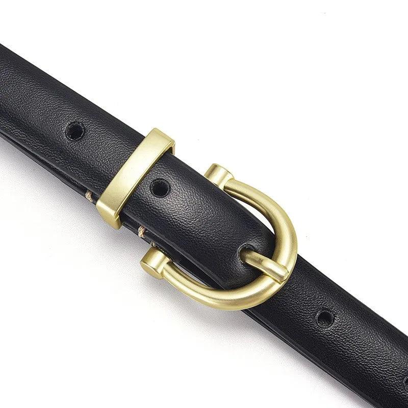 Cinto Feminino Médio em Couro - Lume Grace