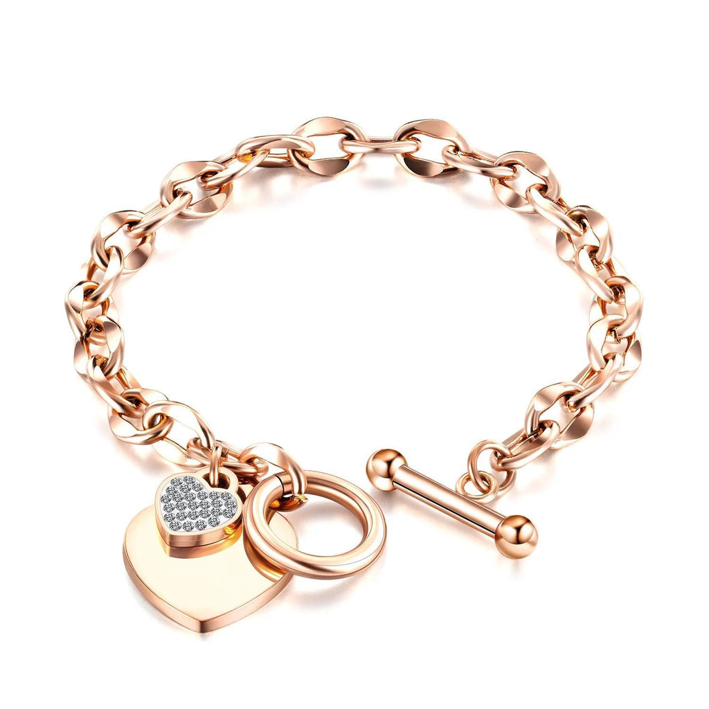 Pulseira com Coração - Lume Grace