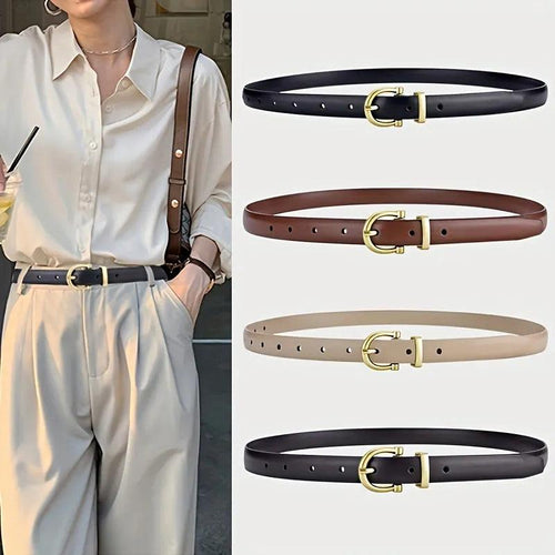 Cinto Feminino Médio em Couro - Lume Grace